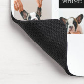 World Best Dog Mam | Collage Dog Foto Muismat (Hoek)