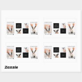 World Best Dog Mam | Collage Dog Foto Rechthoekige Sticker (Vel)