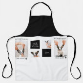 World Best Dog Mam | Collage Dog Foto Schort (Voorkant)