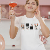 World Best Dog Mam | Collage Dog Foto T-shirt