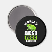 World Best Frog Catcher Magneet (Voorkant / Achterkant)