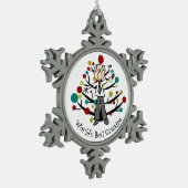 World BestGrandpa Snowflake Ornament (Links)