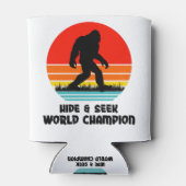 World Big Foot Verbergen en zoeken Blikjeskoeler (Achterkant)