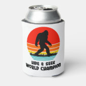 World Big Foot Verbergen en zoeken Blikjeskoeler (Blikje Achterkant)