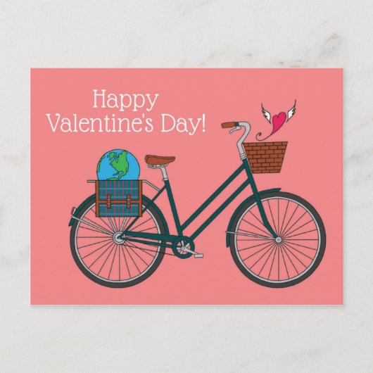 World Bike Happy Valentijns_Blush Briefkaart (Voorkant)