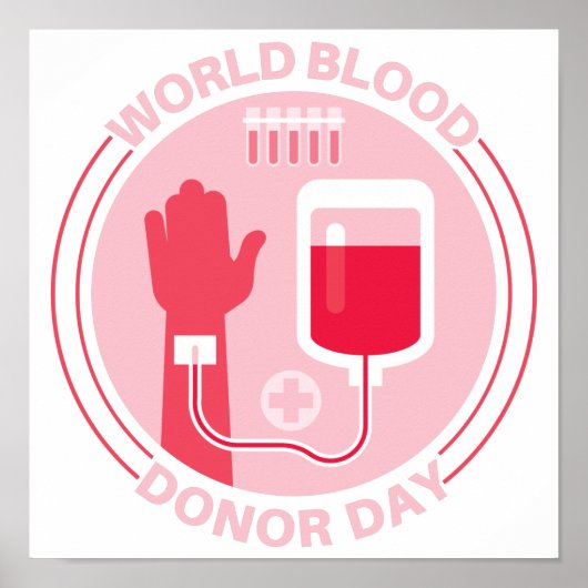 World Blood Donor Day Poster (Voorkant)