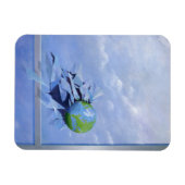 World Breaking Glass Magneet (Horizontaal)