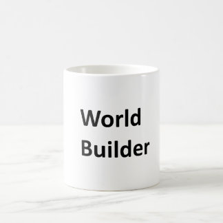 "World Builder"-Mok voor schrijver Koffiemok