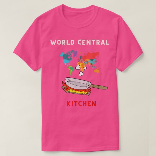 World Central Kitchen Funny Cooking Lover T-shirt (Design voorkant)
