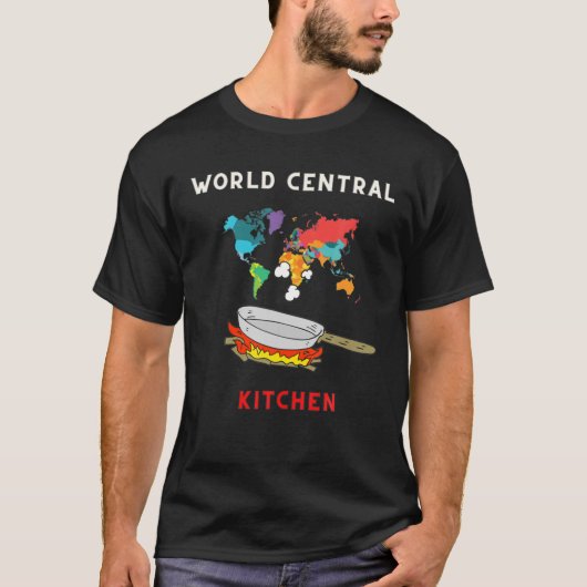 World Central Kitchen Funny Cooking Lover T-shirt (Voorkant)