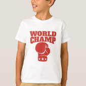 World Champ Boxing T-shirt (Voorkant)