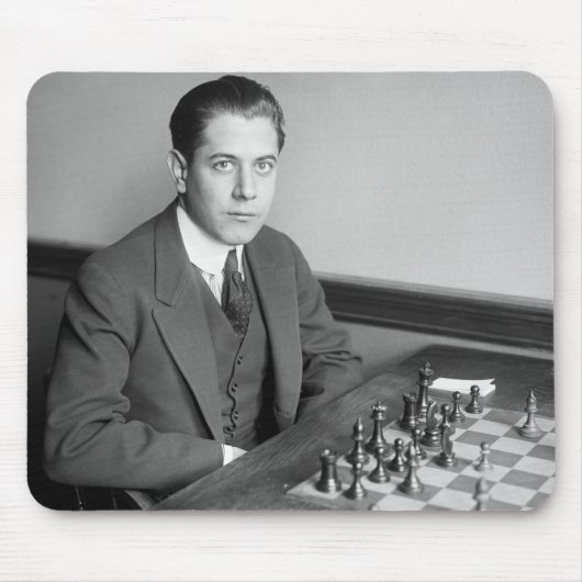 World Champion Chess Player, 1915 Muismat (Voorkant)