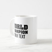 World Champion Coffee-Mok Koffiemok (Voorkant links)