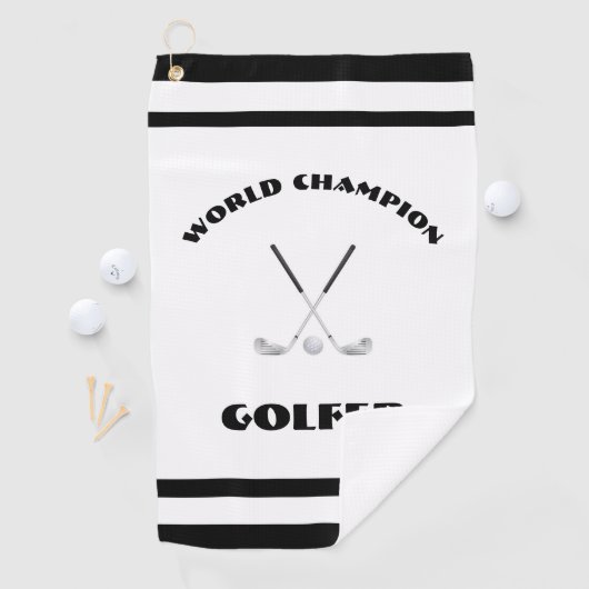 World Champion Golfer Golfhanddoek (Insitu)