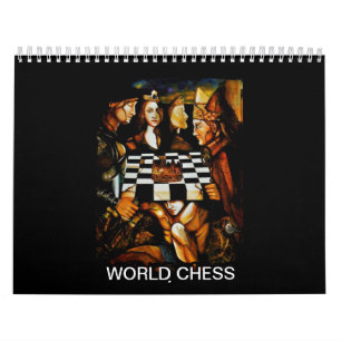 WORLD CHESS CALANDER KALENDER