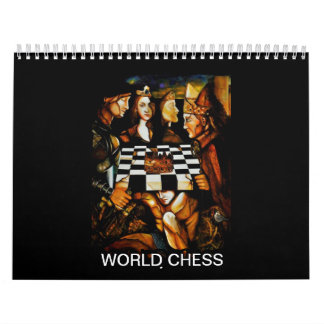WORLD CHESS CALANDER KALENDER