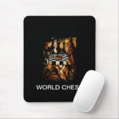WORLD CHESS, MOUSEPAD MUISMAT (Met muis)