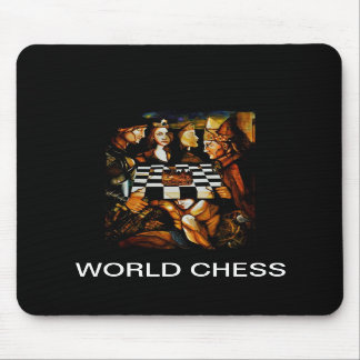 WORLD CHESS, MOUSEPAD MUISMAT