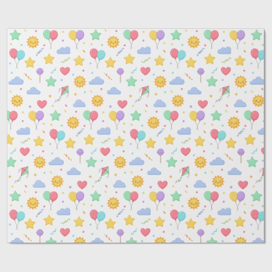 World Children’s Day Wrapping Paper Cadeaupapier (Vlak)