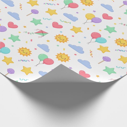 World Children’s Day Wrapping Paper Cadeaupapier (Hoek)