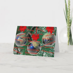 World Christmas Kaart