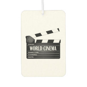 World Cinema Movie Clapperboard Luchtverfrisser