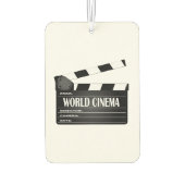 World Cinema Movie Clapperboard Luchtverfrisser (Achterkant)