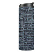 World Cities-tumbler Thermosbeker (Gedraaid links)