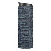 World Cities-tumbler Thermosbeker (Geroteerd rechts)