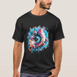 World City Circle of Life Optimistisch Plezier Abs T-shirt