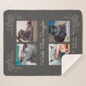 World-Class Snuggler aangepaste foto Sherpa Deken (Voorkant (horizontaal))