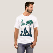 World Cleanup Day – Eco Action T-shirt (Voorkant volledig)