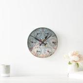 World Clock afbeelding for Round (Middelgrote) Wal Ronde Klok (Huis)