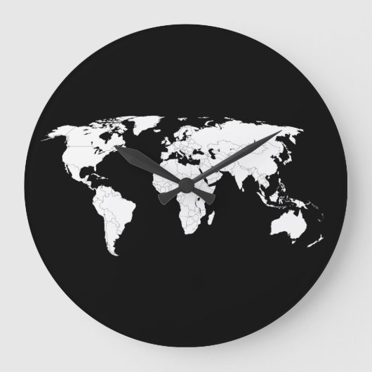 WORLD CLOCK GROTE KLOK (Voorkant)