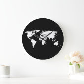 WORLD CLOCK GROTE KLOK (Huis)