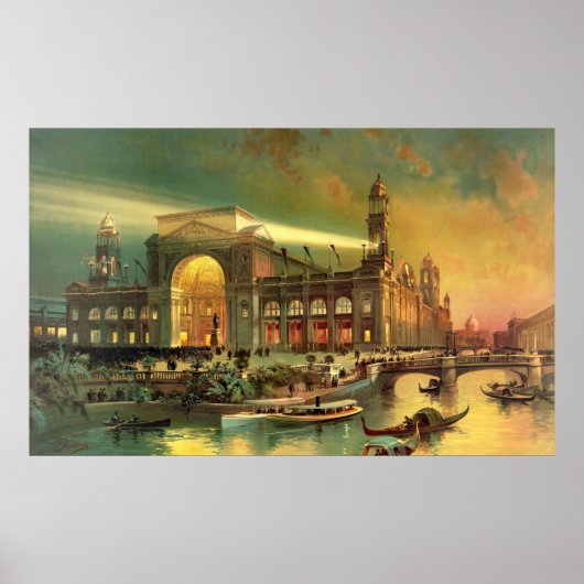 World Columbian Exposition 1892 Poster (Voorkant)