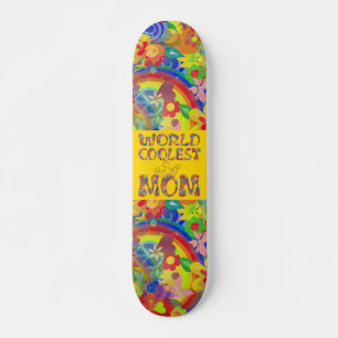 World Coudest Ma bloemvermogen Persoonlijk Skateboard