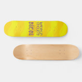 World Coudest Ma | gele golven Skateboard (Horizontaal)