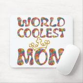 World Coudest Ma | Maak uw eigen achtergrond Muismat (Met muis)