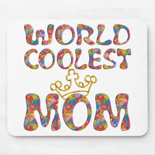 World Coudest Ma | Maak uw eigen achtergrond Muismat (Voorkant)