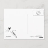 World Cup 2010 Alle teamvlaggetjes Briefkaart (Achterkant)