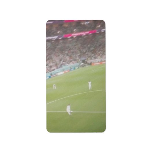 World Cup England X United States Etiket (Voorkant)