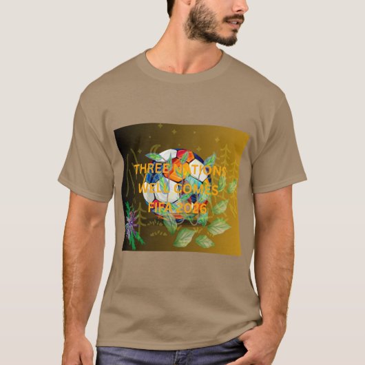 WORLD CUP FOOTBALL 2026 T-SHIRT (Voorkant)