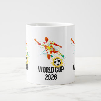 World Cup Soccer 2026 Souvenir Mug Grote Koffiekop