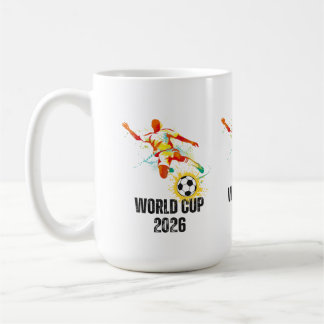 World Cup Soccer 2026 Souvenir Mug Koffiemok
