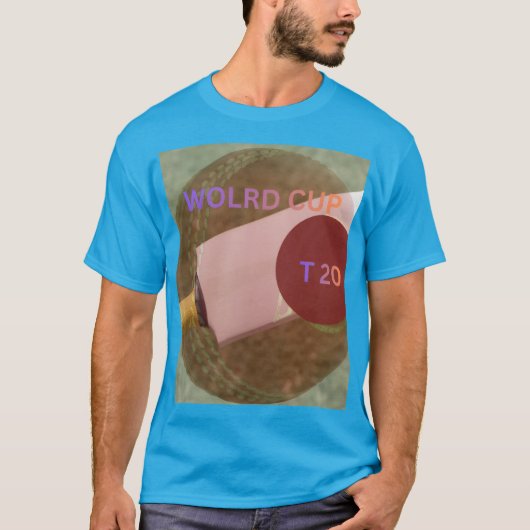 WORLD CUP T 20 ICC T-SHIRT (Voorkant)