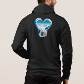 World Day for Glaciers  Hoodie (Achterkant)