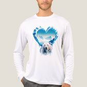 World Day for Glaciers  Tri-Blend Shirt (Voorkant volledig)