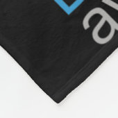 World Diabetes Day Diabetes Awareness Ribbon Fleece Deken (Hoek)