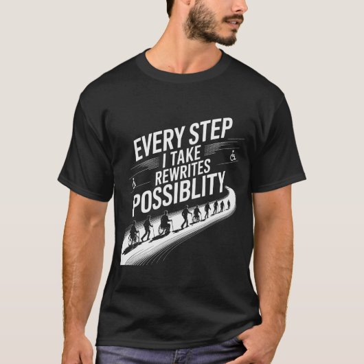 World Disabilities Day Empowerment T-shirt (Voorkant)